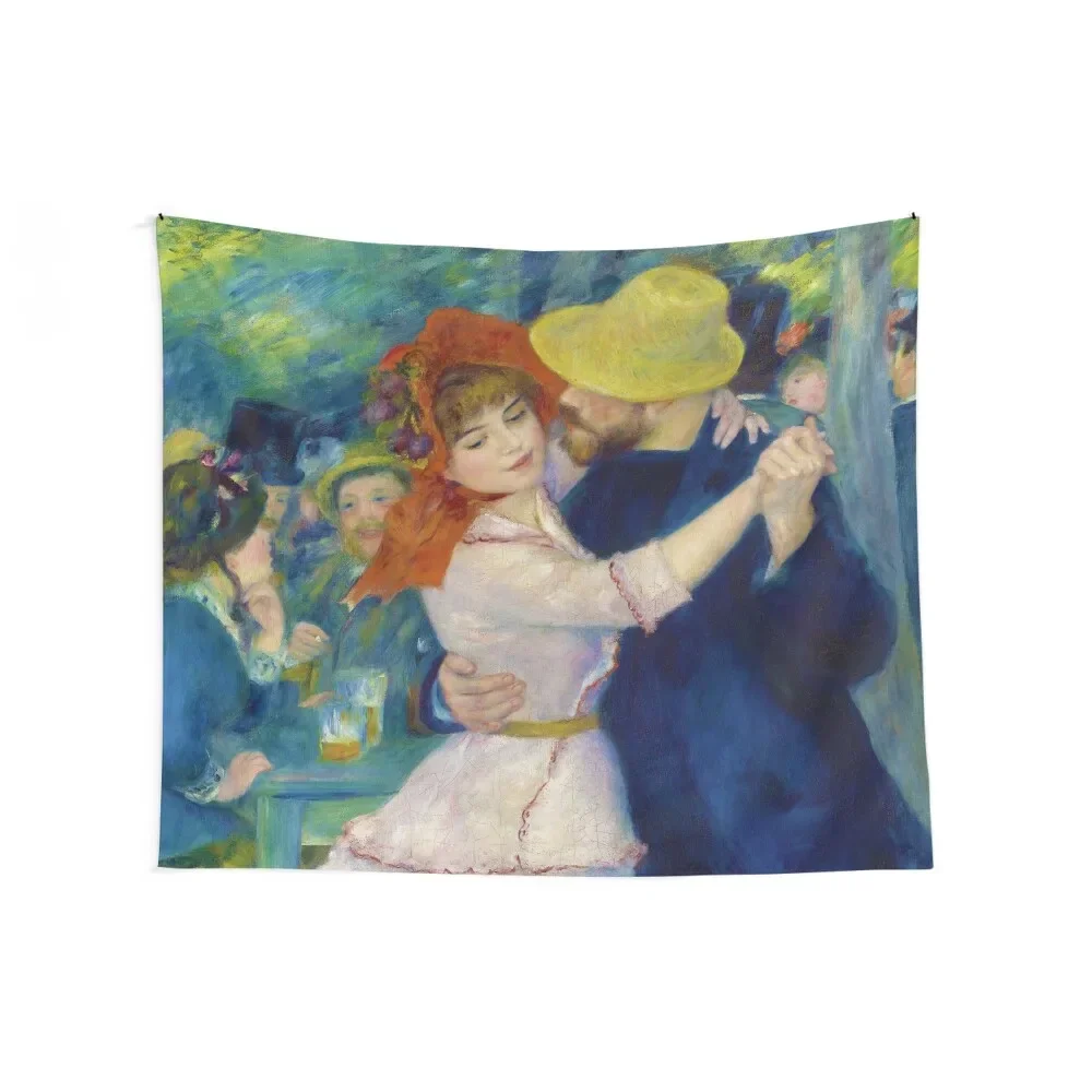 Pierre-Auguste Renoir (1841-1919) Dance at Bougival Tapestry Bedroom Deco Decoration For Rooms Outdoor Decor Tapestry