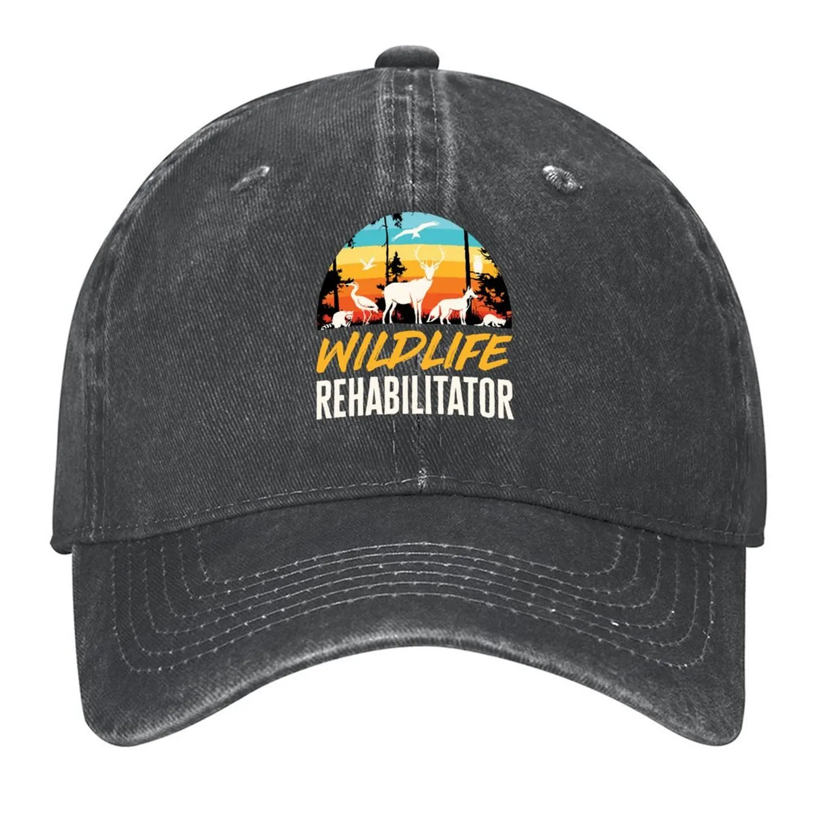 

Wildlife Rehabilitator Animal Rehab Baseball Cap Hat Man Luxury beach hat Trucker Cap Brand Man cap Women's Men's