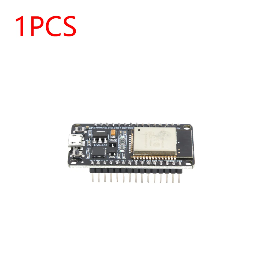 1-6PCS ESP32 Entwicklungsboard WROOM-32D Entwicklungsboard Drahtloses WiFi Bluetooth Extrem geringer Stromverbrauch für Smart Home