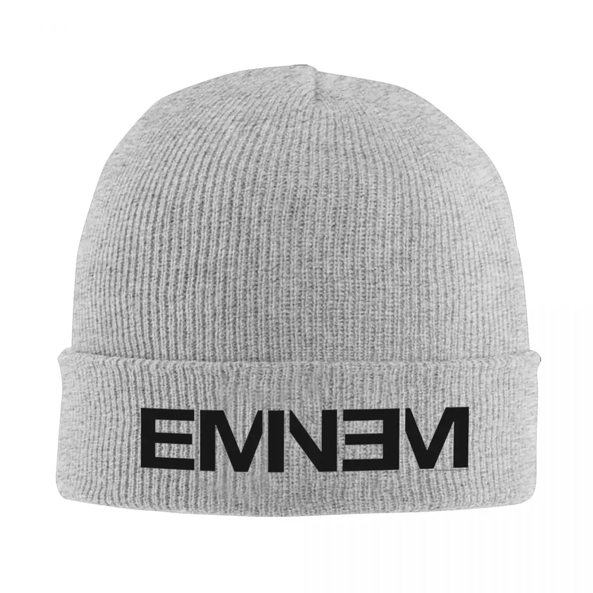 

Eminem Hip Hop Rapper Knit Skull Beanie For Women Men Winter Warm Bonnet Knitting Hat