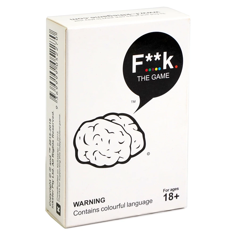 The Game  Hilariously Social Adult Party Game Card Game f Game