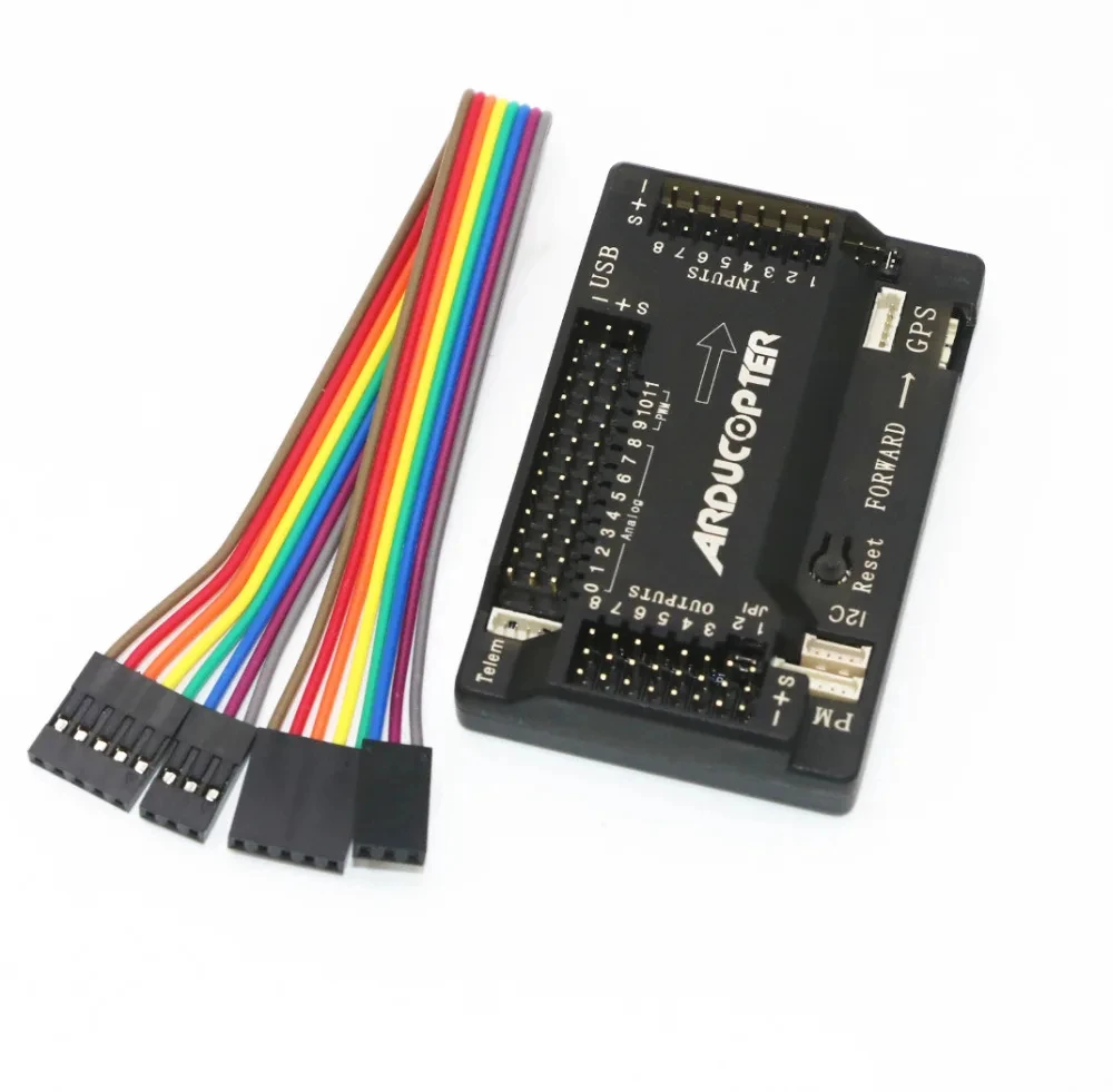 APM2.8 APM 2.8 Flight Controller Board side pin / straight pin Built-in with Compass for FPV RC Drone Aircraft ArduPilot Mega 7