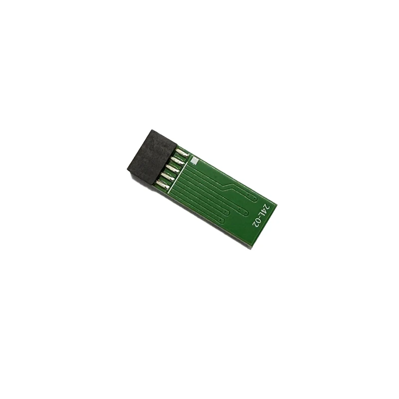 Adaptador de placa de comutação liga/desliga de 10 pinos para reinicialização/liga/desliga com indicador LED para computador desktop para sistema Linux WIN7/8/10/11