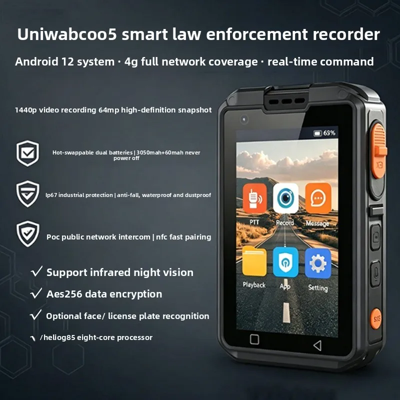 Night vision waterproof portable portable, intercom small recorder c