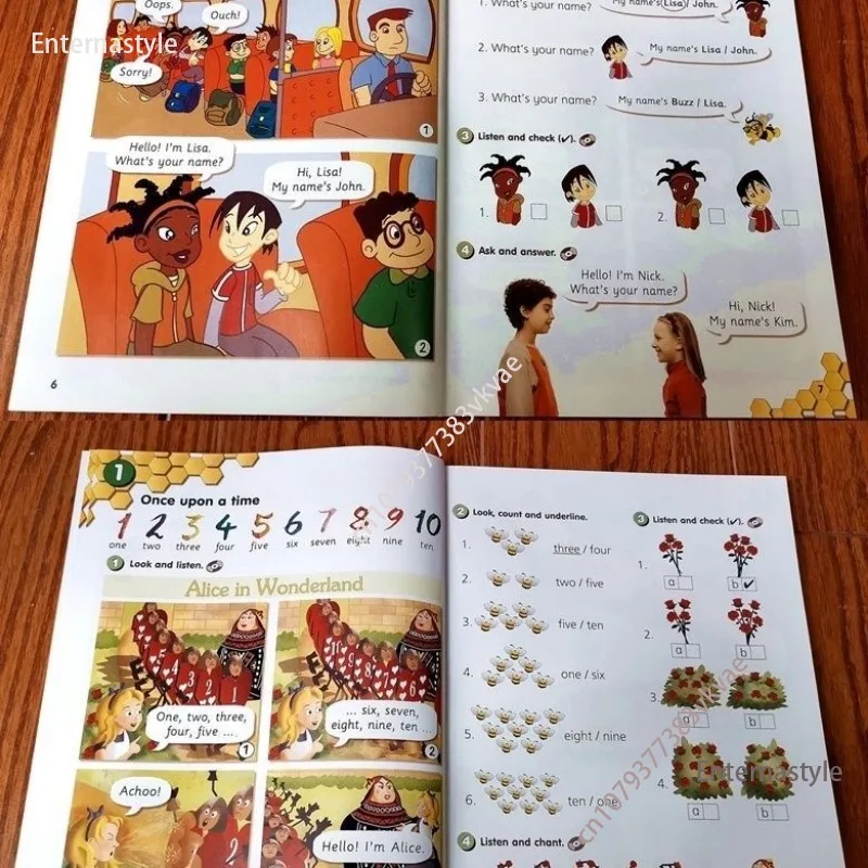 12 Books The New Edition of Getsmart English Textbook for Children Aged 6-12 Is New Getsmart 1-6 Books for Kids in English