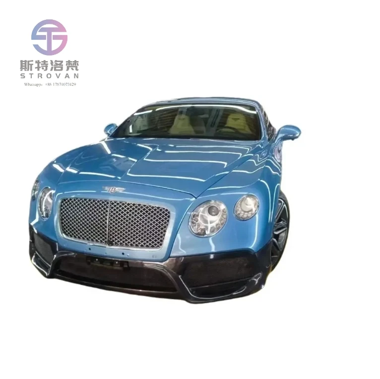 

Runde Upgrade V Style Auto Parts for Bentley Continental GT Hight Quality Body Kit Front Lip Side Skirts Rear Diffuser FRP