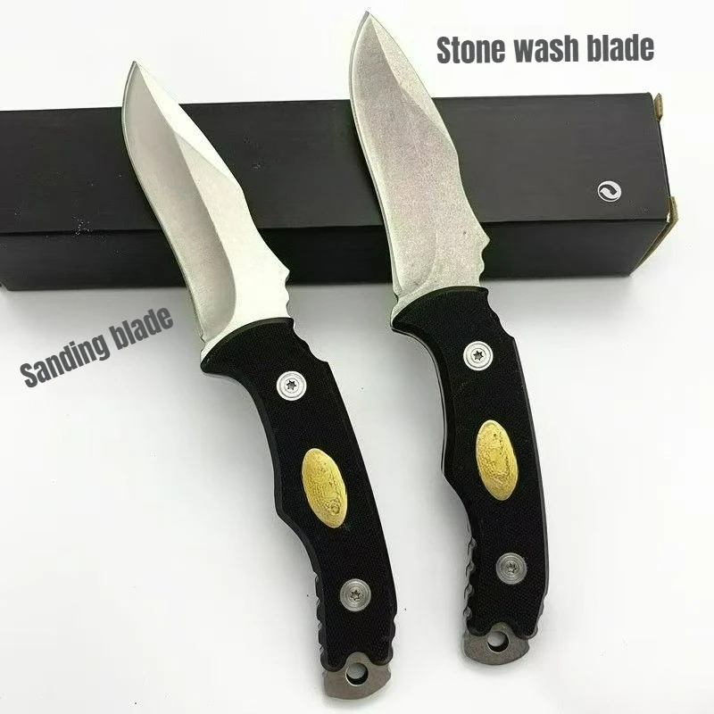 

New FOX Straight knives 7Cr17 steel Blade G10 Handle edc multitool knives Daily at home cutting outdoor bushcraft tactical knife