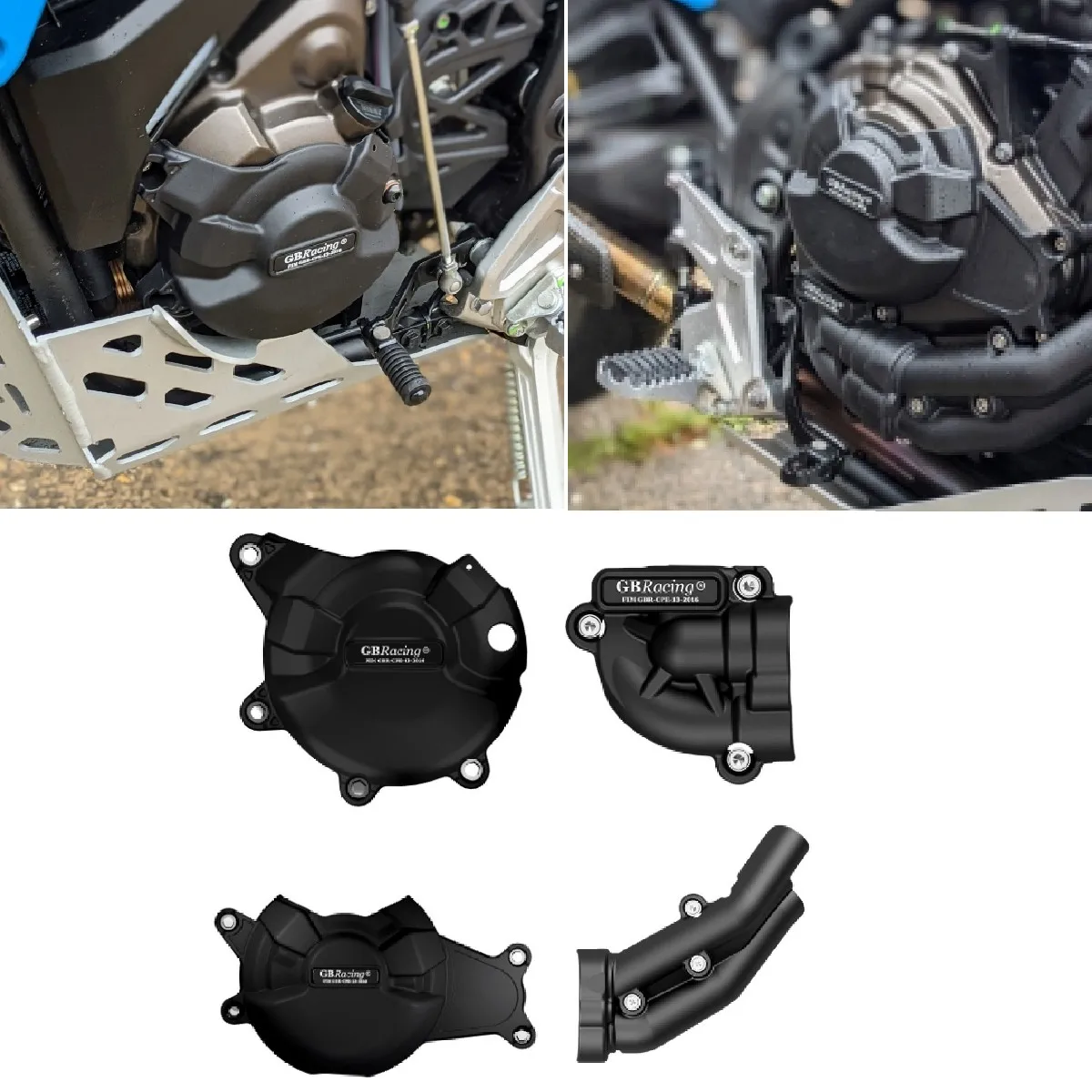 

FOR YAMAHA XSR700 MT07 FZ07 FZ-07 2014-2024 2023 2022 2021 2020 2019 2018 Engine Protective Cover Engine Cover Protection Set