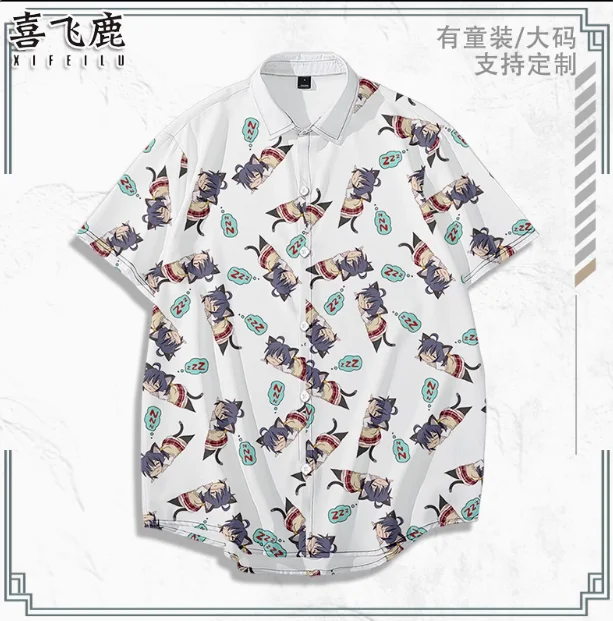 

Anime Love, Chunibyo & Other Delusions Takanashi Rikka Short Sleeve Shirt Cosplay Costume Casual Student Loose Tops Shorts