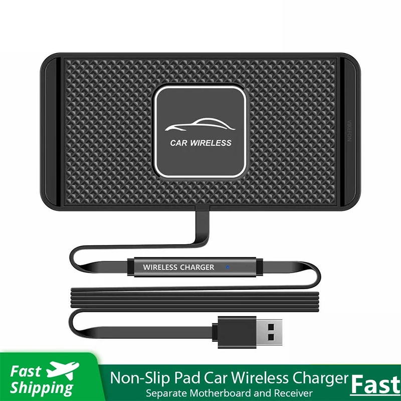 30W Wireless Charger Car Charger Wireless Charging Dock Pad For iPhone 14 13 12 X Pro Max Samsung S9 S8 Fast Phone Car Chargers