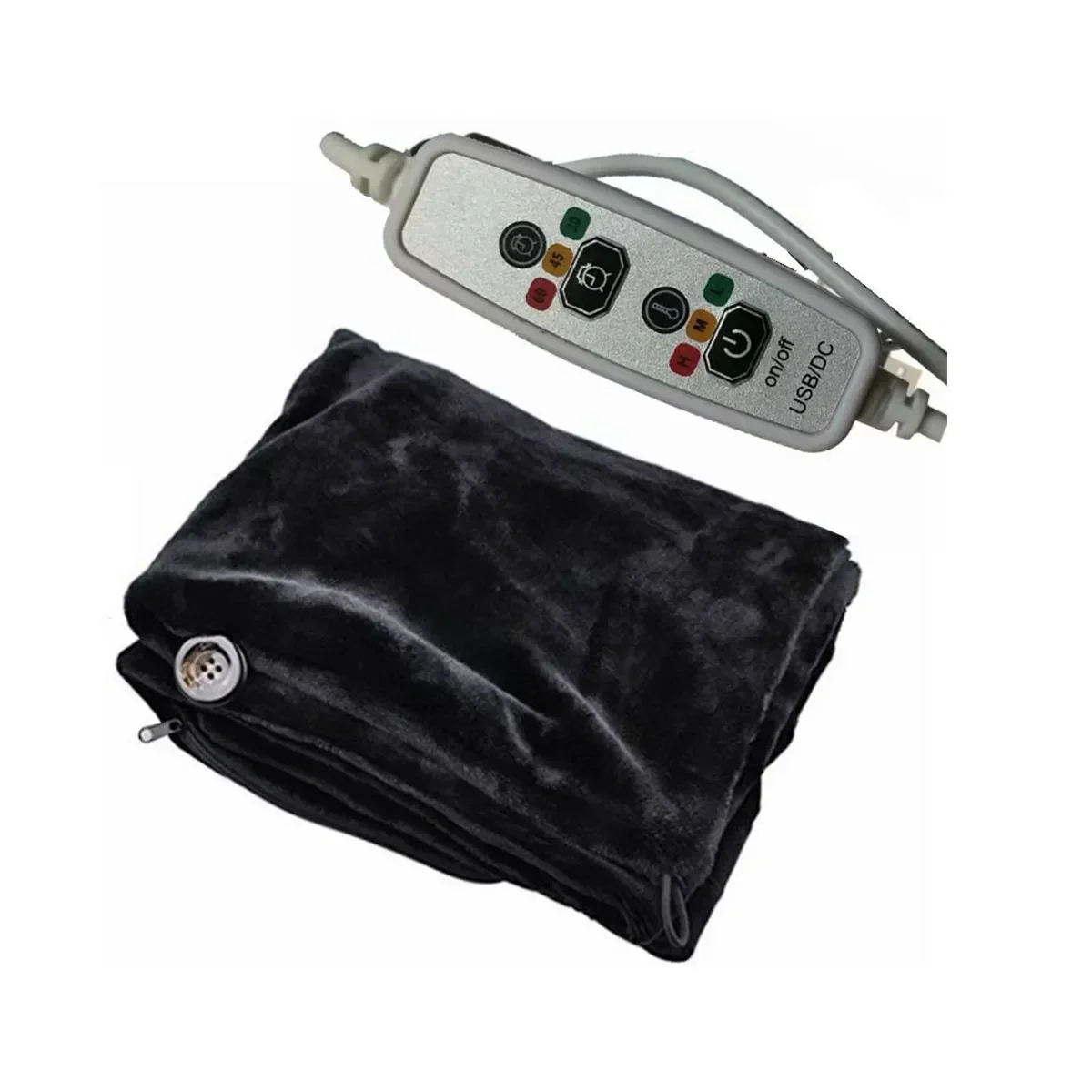 45x80CM 3 Gear Winter Warming Neck Shoulder Adjustment USB Electric Heated Blankets Shawl Far-infrared Heating Warmer Pad