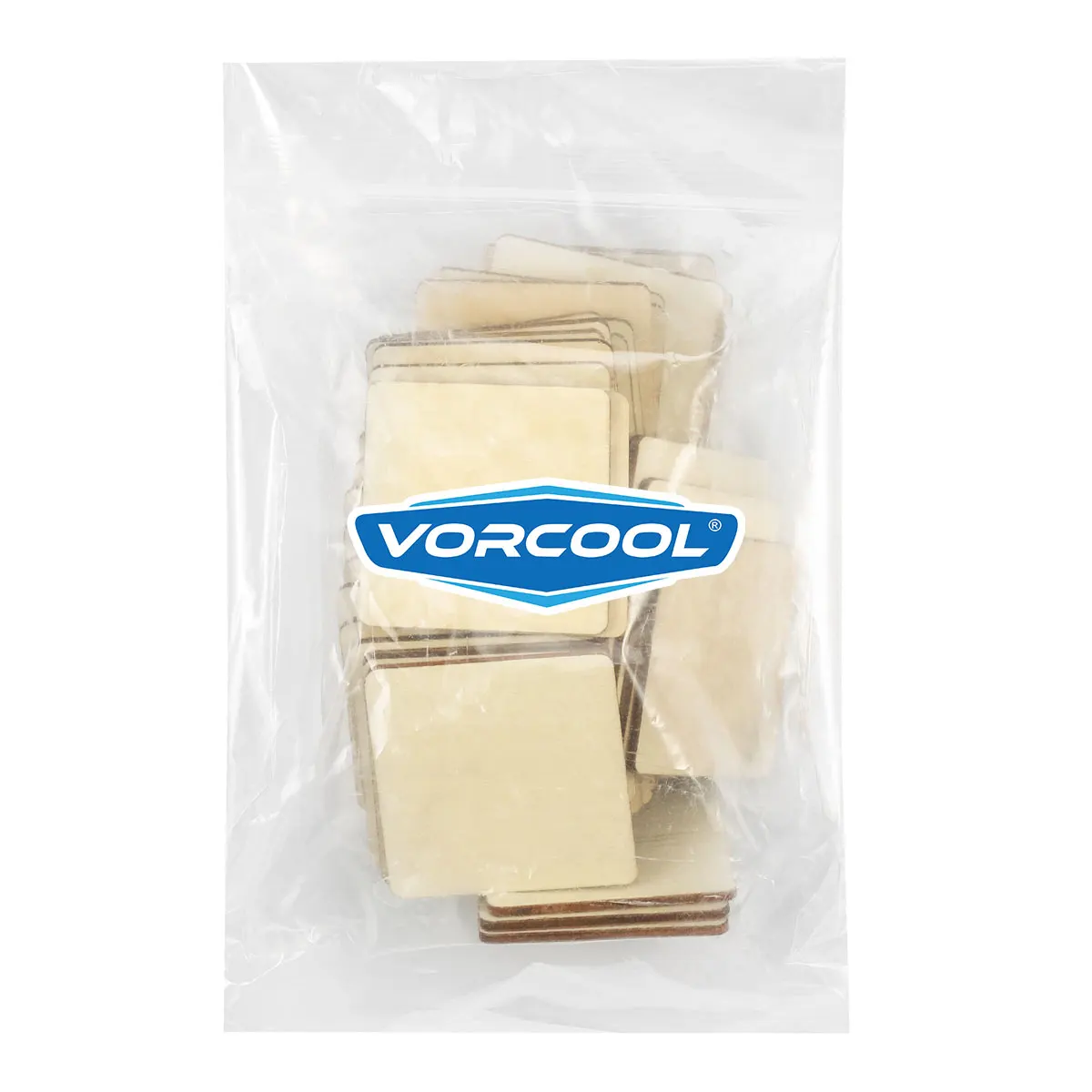 

Coasters for Coffee Table DIY Wood Chips Cup Simple Square Wooden Timber Squares