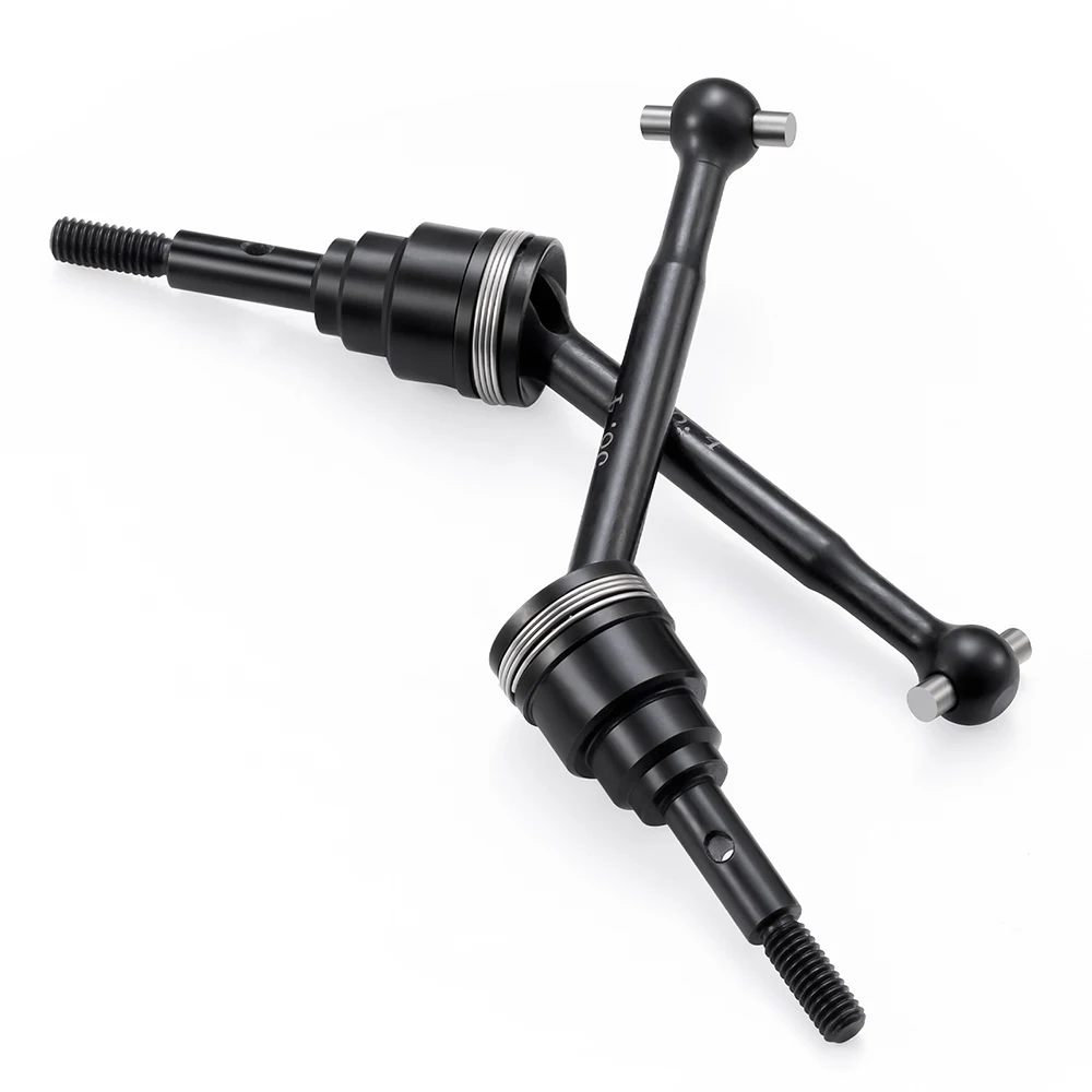 ชุดขับเคลื่อนดิฟเฟอเรนเชียล CVD โลหะ AXSPEED สำหรับด้านหน้า/ด้านหลัง สำหรับรถ Traxxas 1/16 Mini Maxx 2S RC อะไหล่แต่งรถ