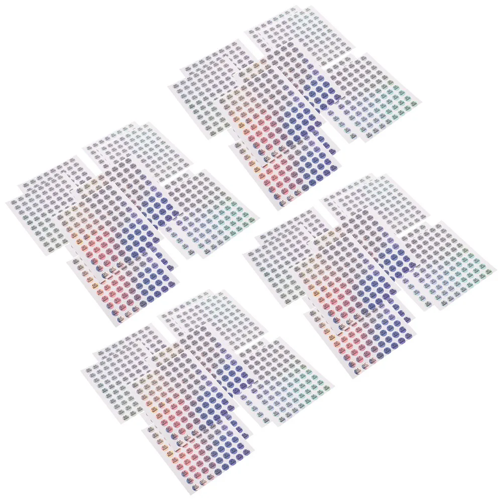 

2400 Pcs PASS Tags QC Labels Stickers Round Self Adhesive Pat Testing PVC Clear Printing Waterproof Sunproof Inventory