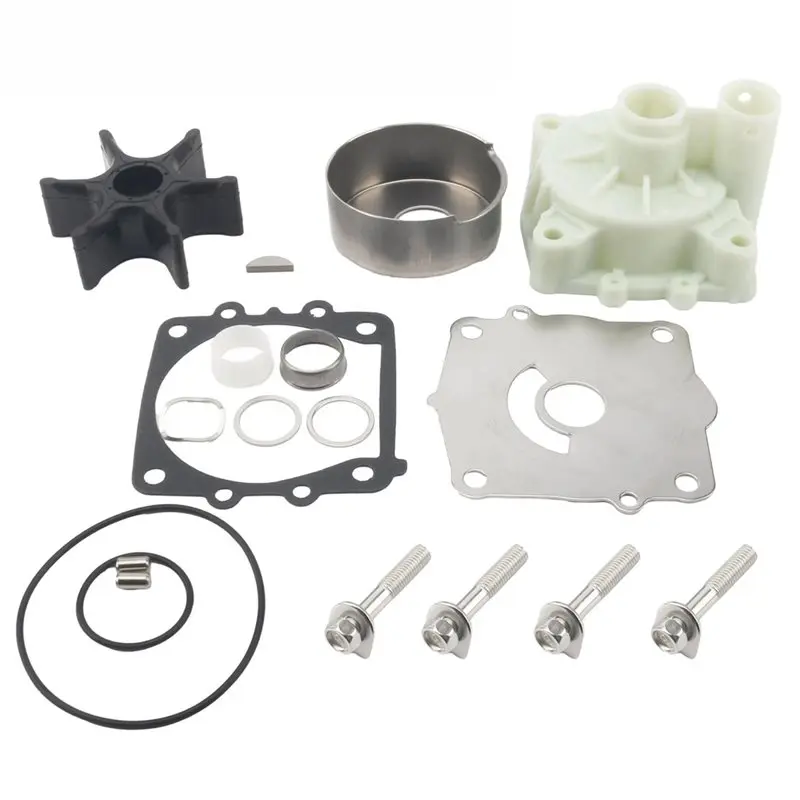 

AU05 -68V-W0078-00 Water Pump Impeller Repair Service Kit For Marine 4 Stroke 75 90 115 HP F75B F115 Outboard Engines