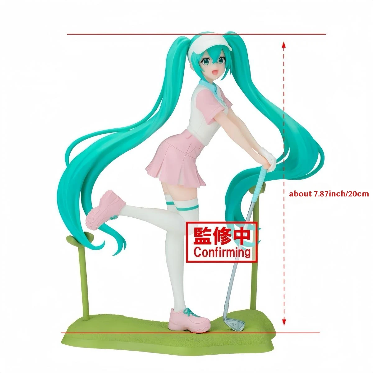 Hatsune Miku Anime Figures Toys Golfing Chapter Figure BANDAI Model Dolls Statue Holiday Memory Collection Toy Ornament Gifts