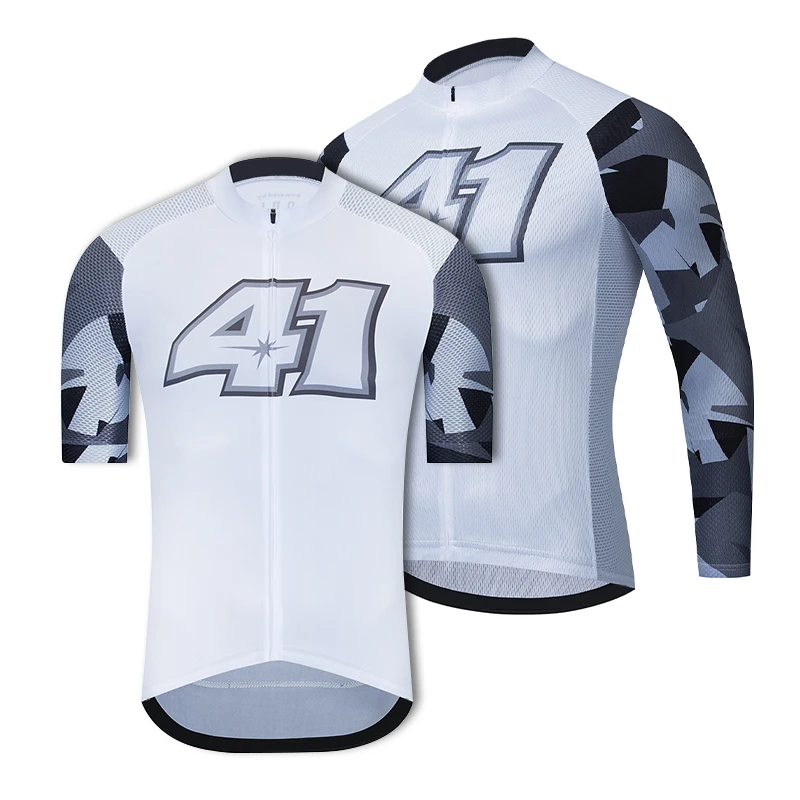 

2025 мужская дышащая одежда для велоспорта, велосипедный трикотаж с длинными/короткими рукавами Maillot Ciclismo Hombre, уличная дорожная MTB велосипедная командная рубашка