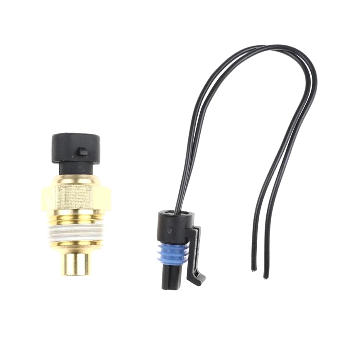 5055401 Q21-1002 Temp Temperature Sending Sensor with Plug for Peterbilt 379 Kenworth T600 T660 T800 Q211002 505-5401