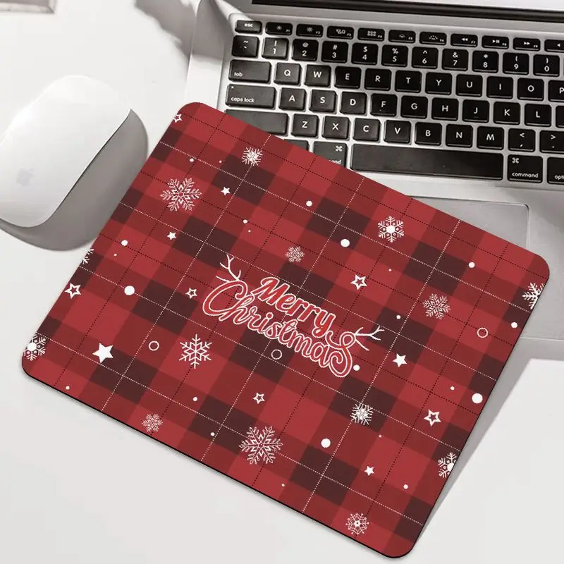 لوحة زجاجية كاملة الشاشة على شكل حيوان الرنة لعيد الميلاد على شكل جرو ماوس حصيرة ألعاب رياضية إلكترونية مكتب معزول حصيرة مكتبية لطيفة قابلة للغسل لوحة ماوس زجاجية