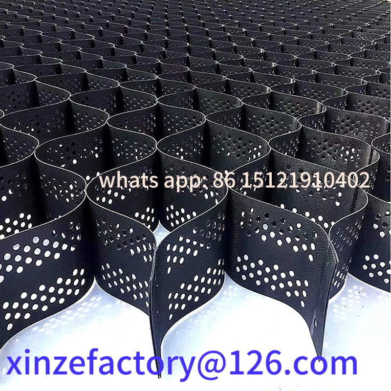 

Customizable Geocell Permeable Pavers 2" Thick Ground Paver Geocell Grid Paver 8.2′*13.1′ Gravel