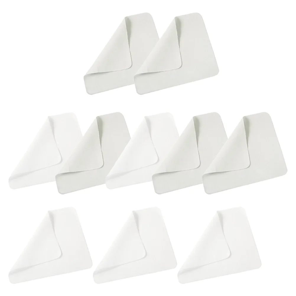 

10Pcs Microfiber Glasses Wipe Cleaner High Grade Fine Fibre Multi-Purpose Wipers for Eyeglasses Glass Camera Lens Cell Phones