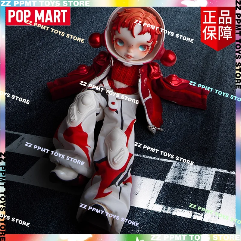 Новый POP MART SKULLPANDA × DUCATI 1/6 шарнирная фигурка, украшение, подарочная серия, оригинальная глухая коробка, настольные украшения, подарки, игрушки