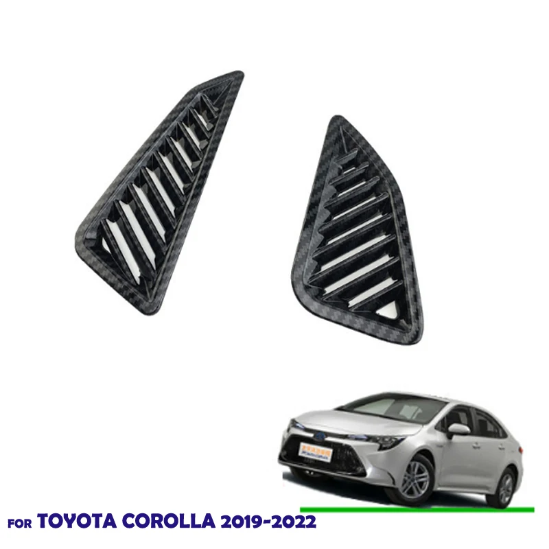 My good car 2pc Style Car Air Vent Outlet Cover Trim For Toyota NEW Corolla 2019 2020 2021 2022