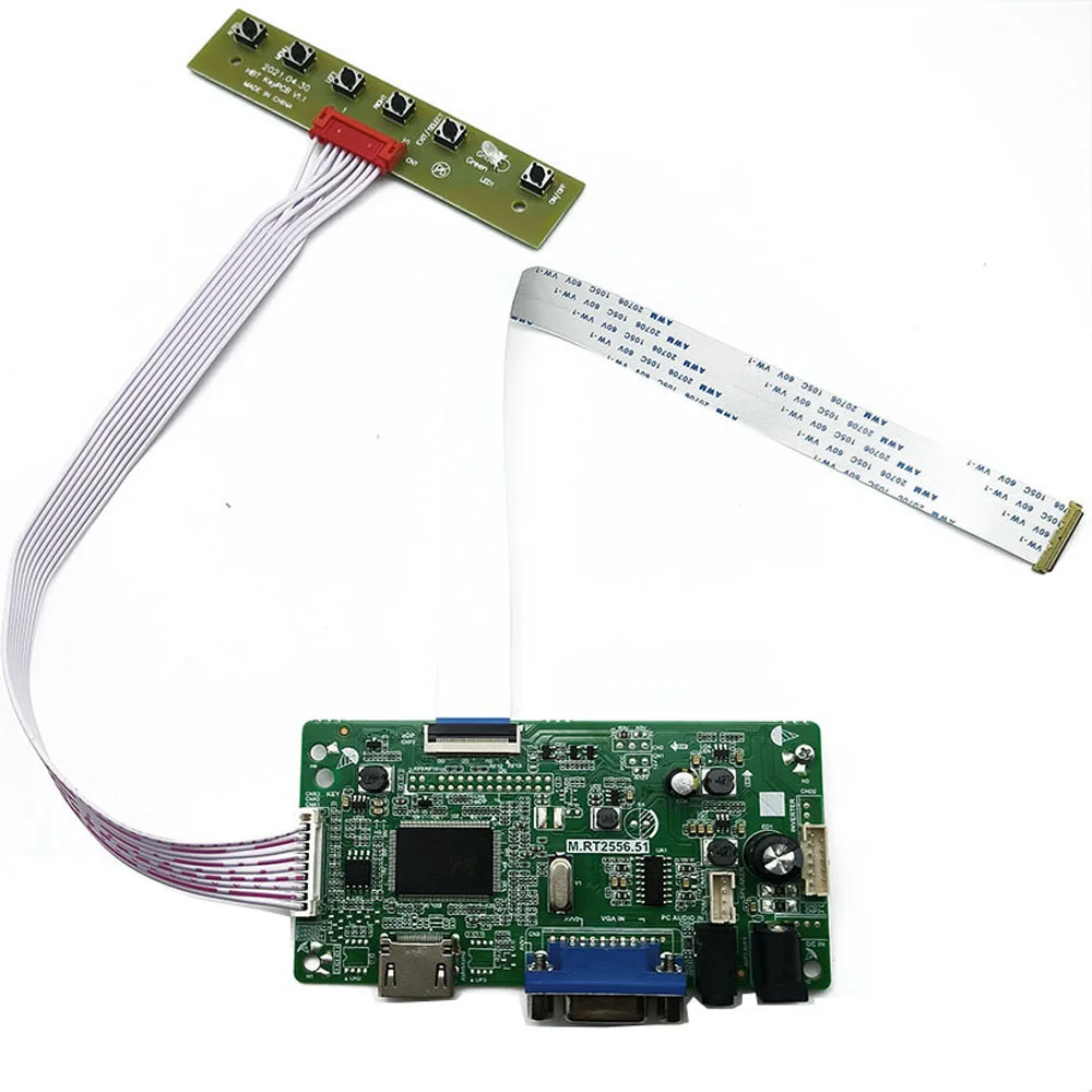 

HDMI+VGA EDP Controller Driver Board Monitor Kit LP156WF6 B156HTN03.6 B156HTN03.8 1920X1080 LCD LED Screen Tablet Panel