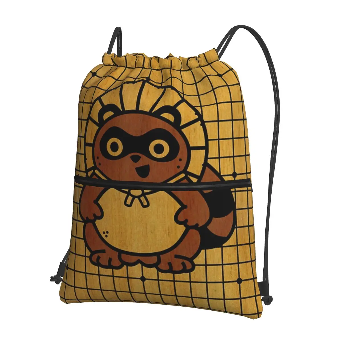 Die Tenuki Tanuki tragbare Rucksäcke Kordel zug Mode Kordel zug Bündel Tasche Schuhe Taschen für Schüler