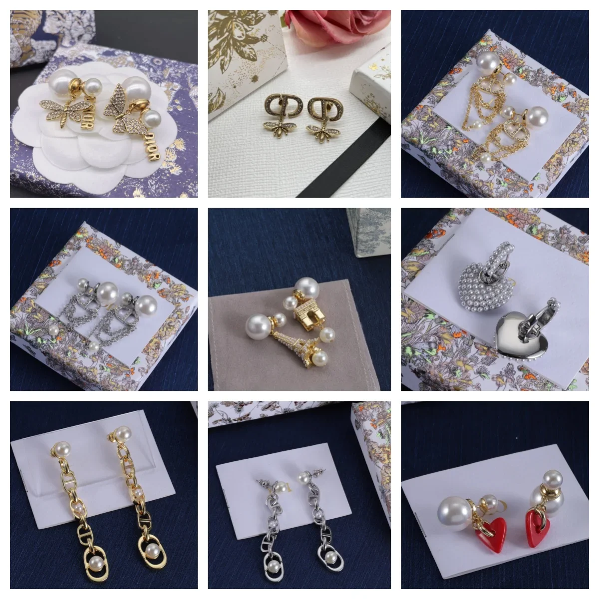 2024 New France Brand High-quality Earring Jewelry Is Suitable for Daily Wear Party Fashion Classic Elegant Women