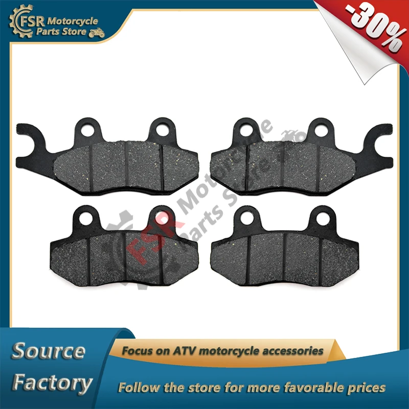 

FRONT LEFT & RIGHT BRAKE PADS,FOR KAWASAKI MULE PRO DX DXT FX 1000 HD EDITION FXR FXT 1000 LE RANCH EDITION EPS RANCH EDITION