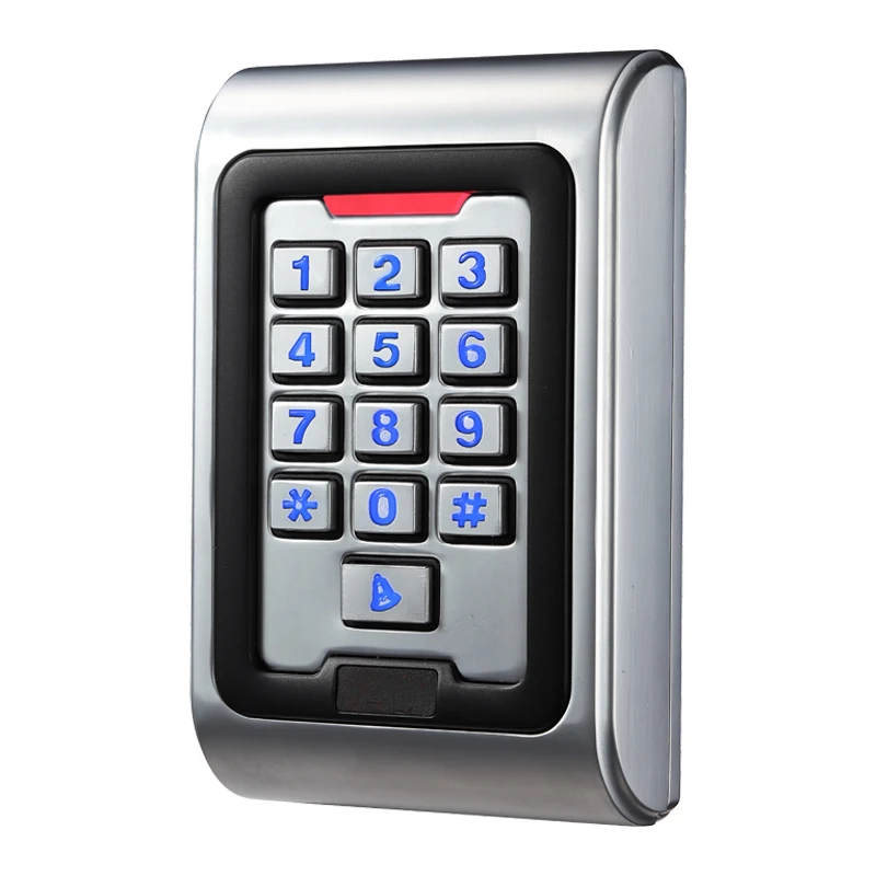 Smart Keyboard Access Control Standalone Access Control Support EM or MF Card Metal keyboard password access