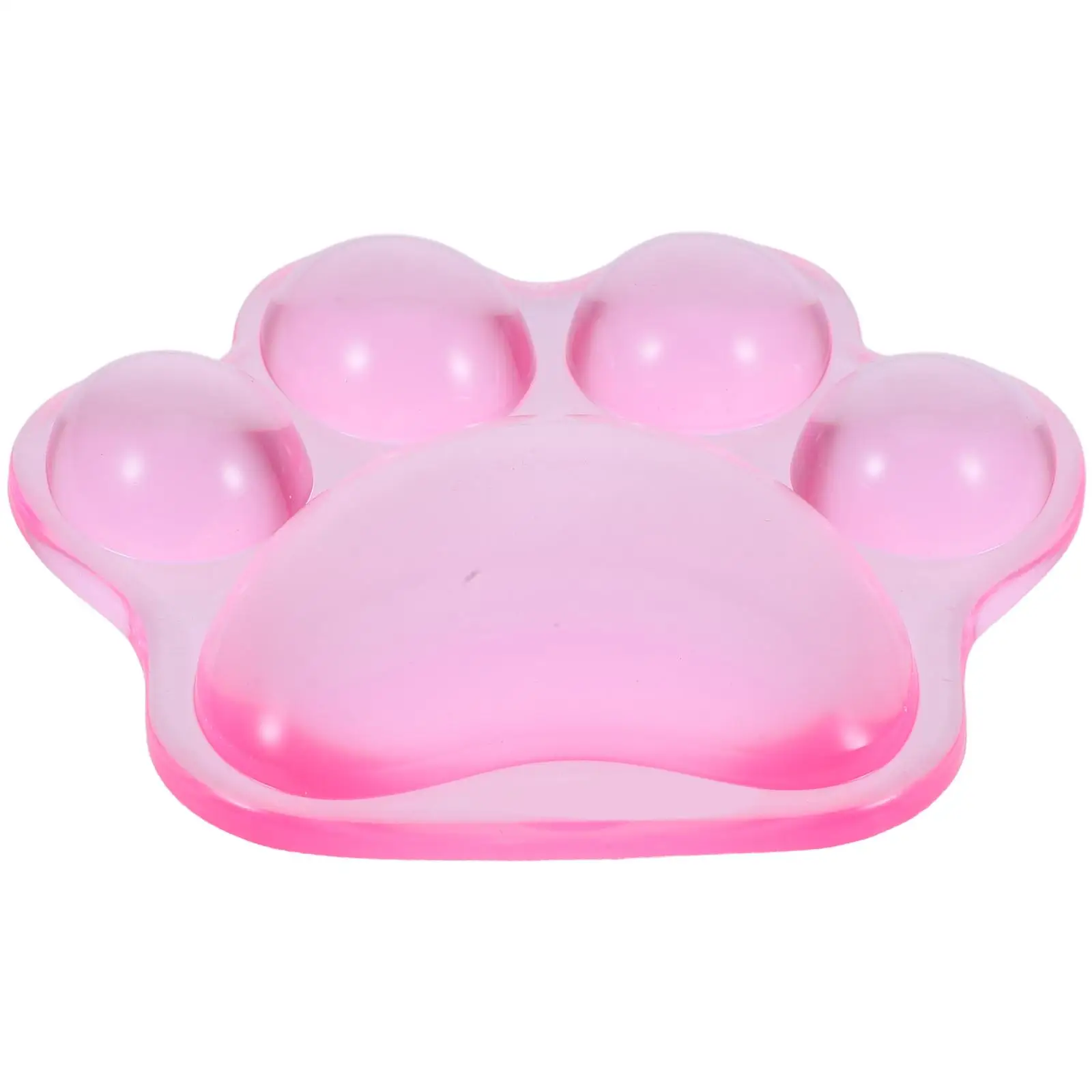 Claw Wrist Pad Mouse Three-dimensional for Cushion Computer Rest Pink