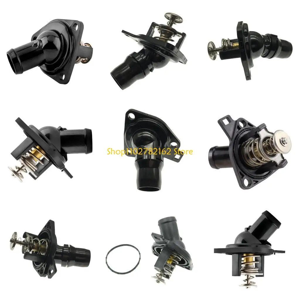 

547B Durable Engine Thermostat Assembly Housing Water Coolant Cover for 19301-RAA-A02