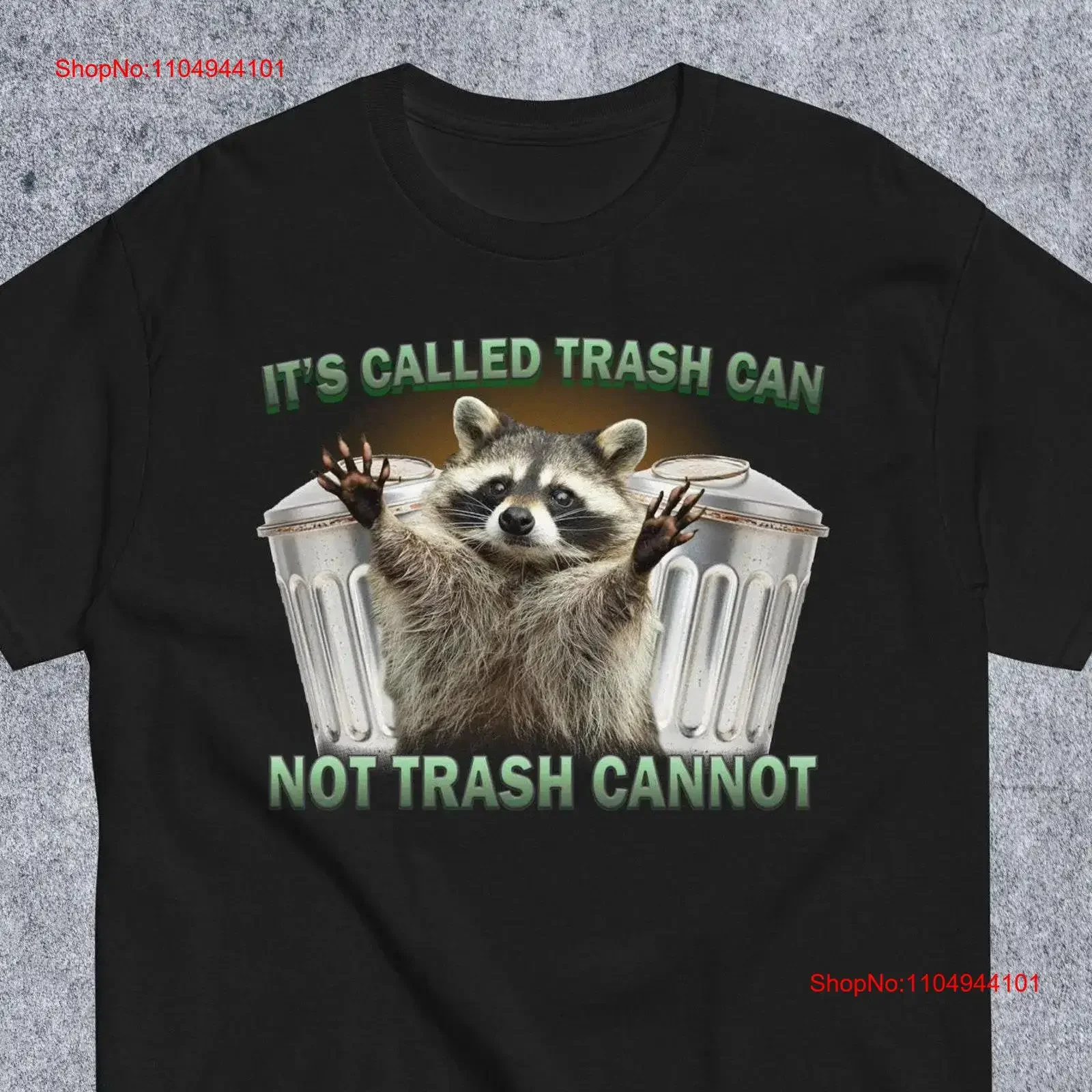 

It's Called Trash Can Not Cannot Забавная футболка с изображением енота-мема для женщин и мужчин, винтажная стираная удобная футболка с глупыми енотами и пандой