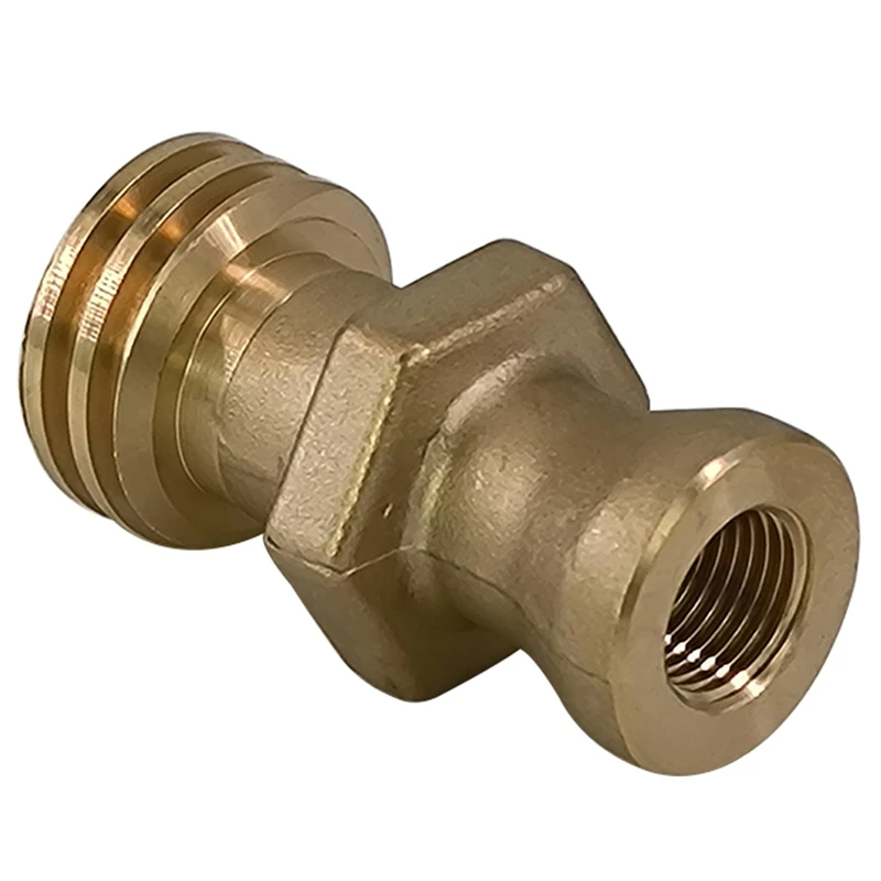 RE7141M Thread Valve Forklift Propane Tank Male Connector Connection Fitting Adapter