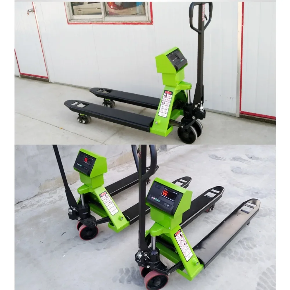 Caminhão de balança eletrônica empilhadeira de pesagem manual