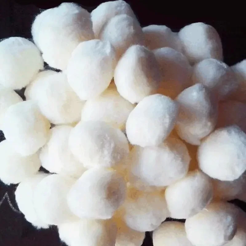 200/500/700g Filter Balls Cleaning Balls 30-50mm Water Purification Fiber Swimming Pool Cleaning Equipment For Sewage Treatment