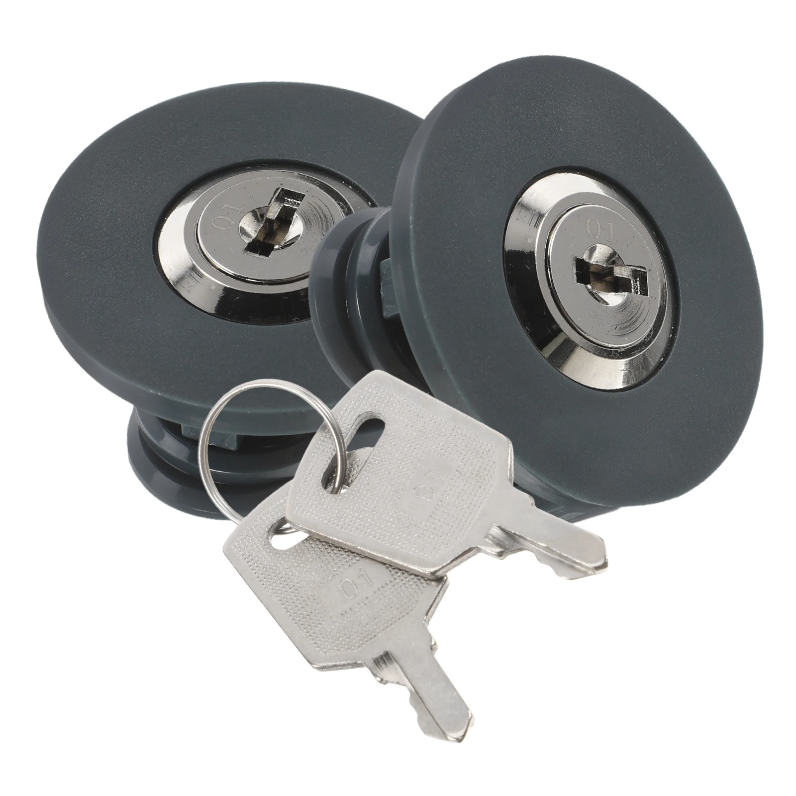 2pcs Safety Zinc Alloy Child Protection Electrical Outlet Plugs ABS Plastic Industrial Durability Reliable