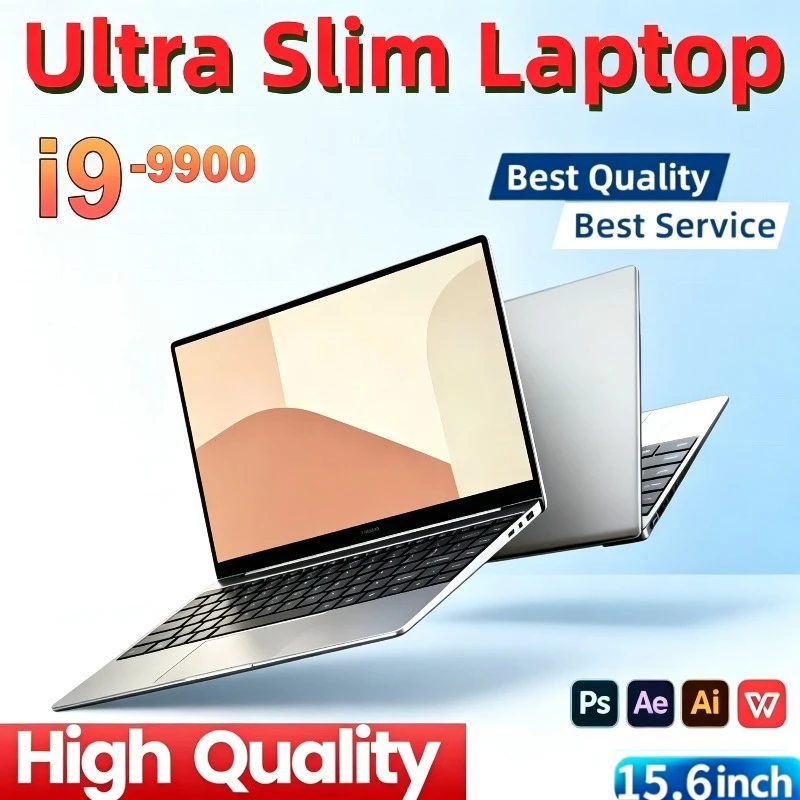 New Intel i9-9900 Laptop Computer 15.6