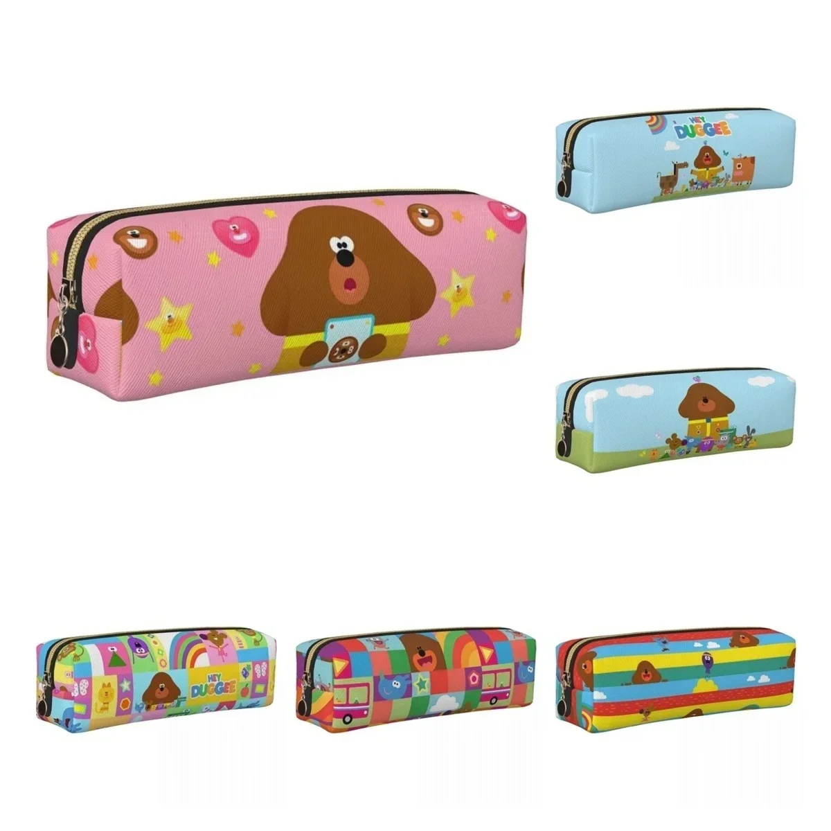 

Lovely H-Hey D-Duggees Cute Cartoon Pencil Cases Pencilcases Pen for Girls Boys Big Capacity Bags Students School Stationery