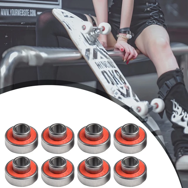 608-2RS Długie łożysko zintegrowane z długą deskorolką Hoverboard ABEC-11 Łożyska o dużej prędkości i cichości Akcesoria rowerowe