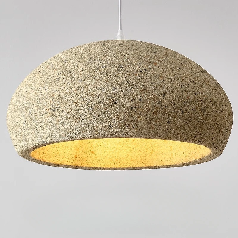 Nordic Wabi Sabi Pendant Lamps Dining Room Lighting Modern Living Room Bedroom LED Ceiling Chandelier Loft Lustre Hanghing Lamps
