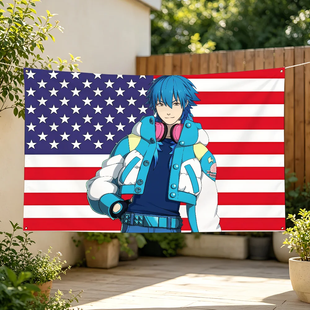 Game D-Dramatical M-Murder Flag For Sports Matches  Games Parade Rally Holiday Festival Backyard Balcony Club Bar Decor