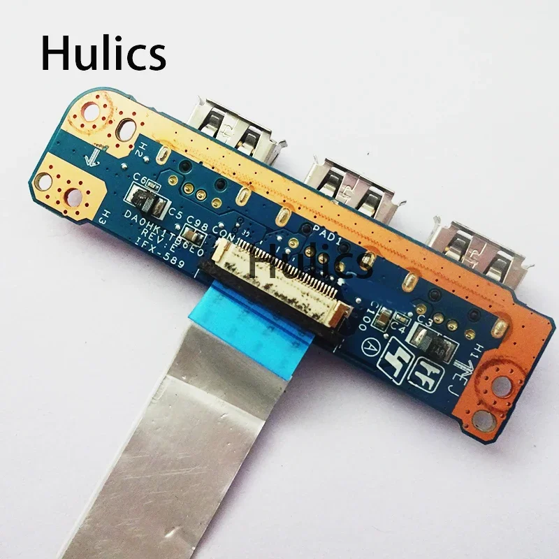 Hulics Used FOR Sony Vaio VPCEH MBX-247 IFX-589 DA0HK1TB6E0 Laptop USB Board Cable