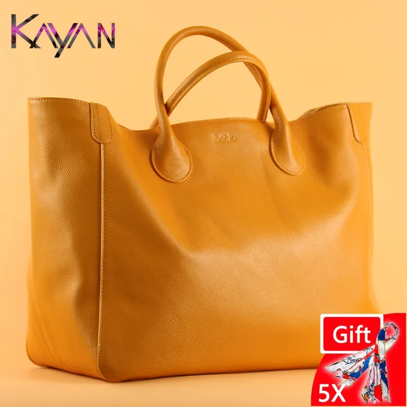 New super Large Women tote bag cow leather star style Female shoulder bag hot in shopping bag summer Luxury beach bag