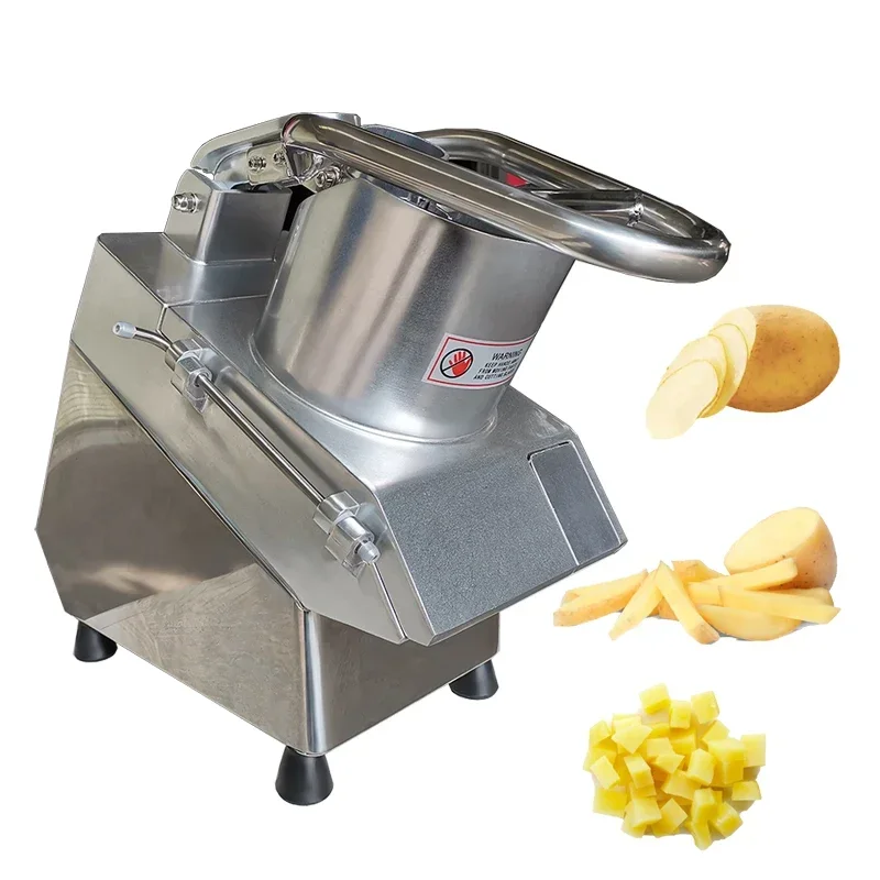 for Multi-functional Electric Vegetable And Fruit Cutter Slicer Dicer New Condition Shredder Machine For Restaurant Salad Making