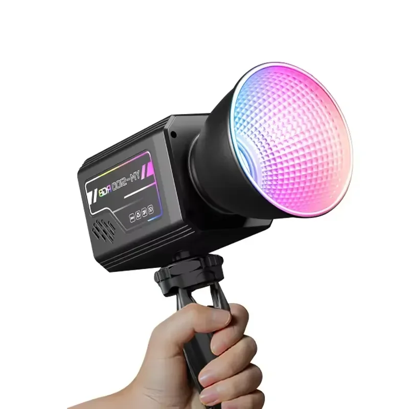 

Portable RGB 60w Photography Light Emitting Diode Light for Photo Studio and Video Dimmable Shooting Live Stream Fill Light