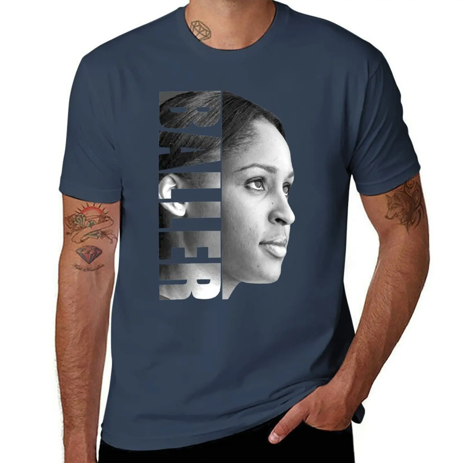 Maya Moore - Baller T-Shirt Trendy Pattern T-Shirt for Men
