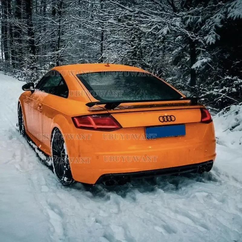 

Черный спойлер для багажника из углеродного волокна/ФАП для Audi TT 8J TTS A5 A6 A7 All 2008 - 2011 Автомобильный Стайлинг